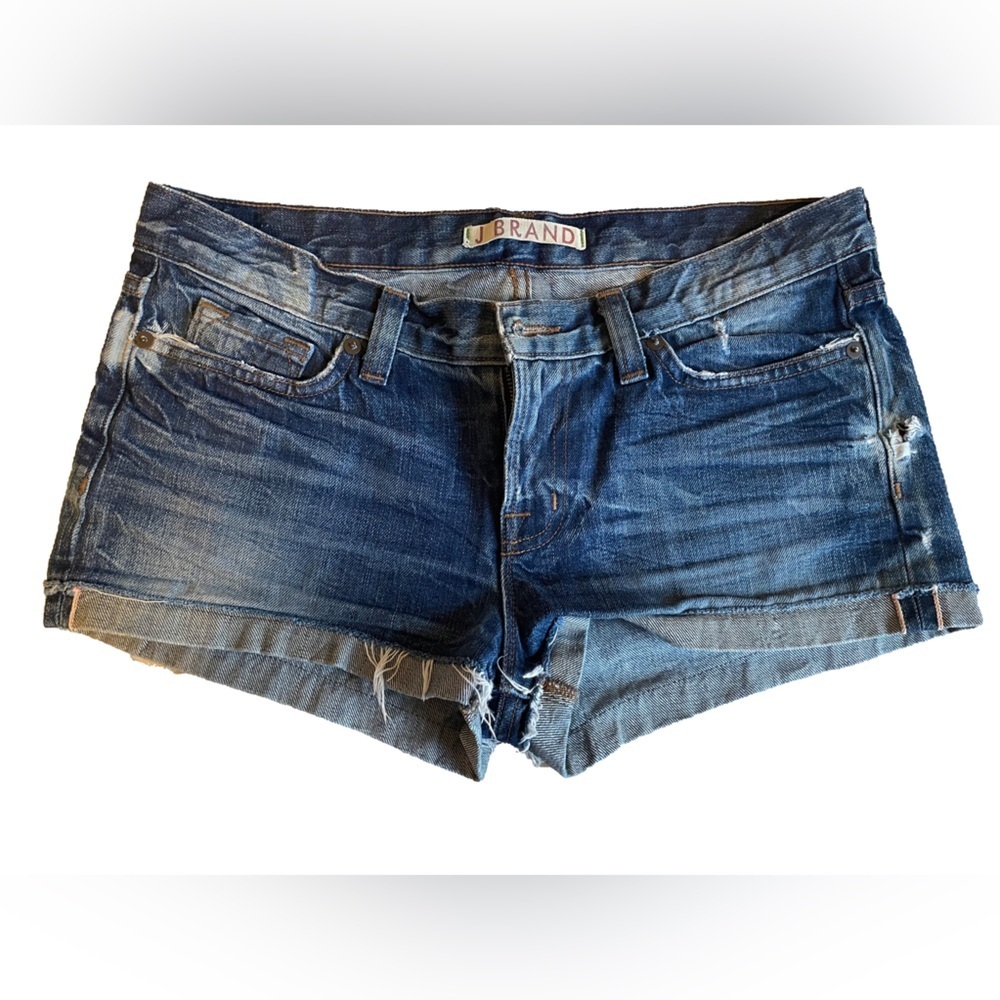 J Brand, Distressed Jean Shorts